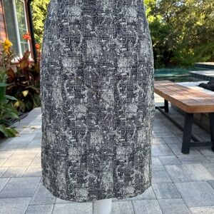 Elegant Black and Cream Women's Skirt